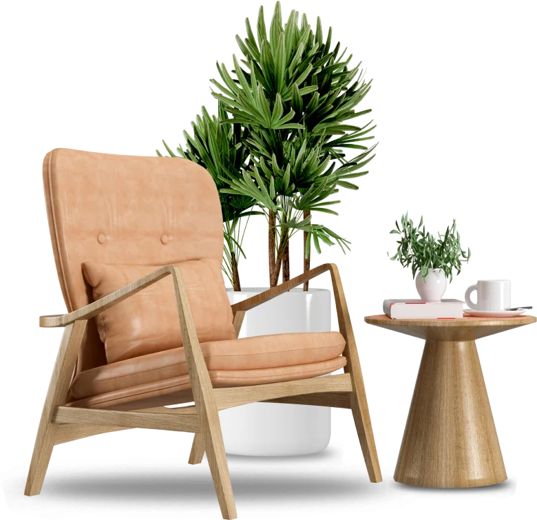 Fancy armchair